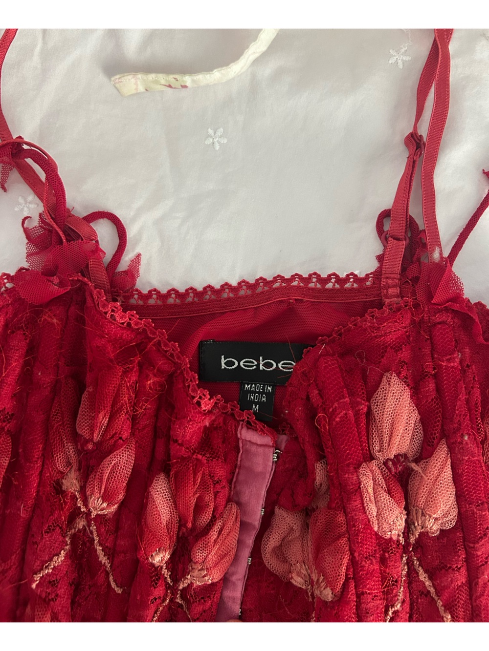 Archival Rare Bebe Floral Corset - Picture 3 of 8
